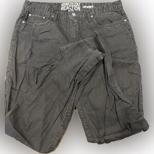 Kenneth Cole Black Straight distressed Pants 36/32